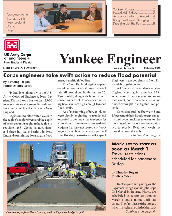 February 2010 edition of the Yankee Engineer