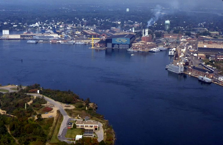 Portsmouth Harbor and Piscataqua River