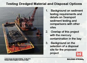 Testing Dredged Material and Disposal Options