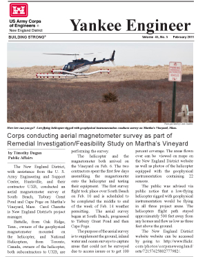 February 2011 edition of the Yankee Engineer